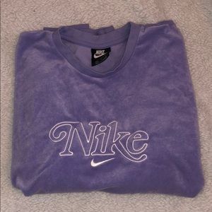 Nike long sleeve crop top